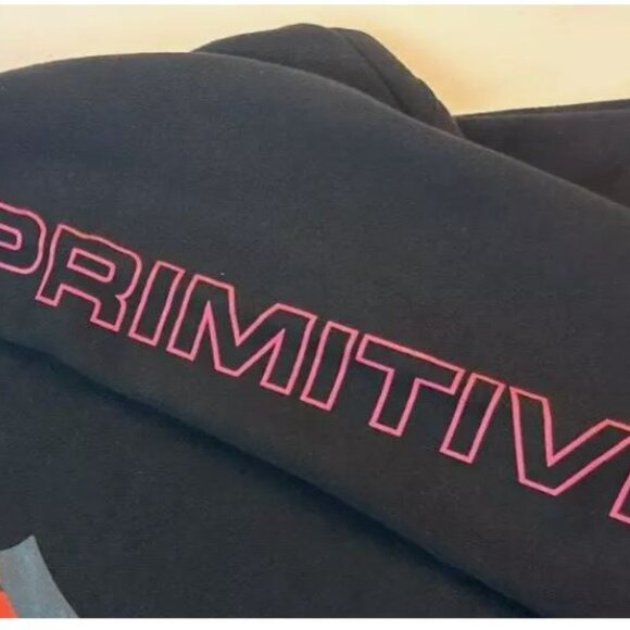 Primitive Skateboarding Naruto Shippuden Men's KAKUZU Hoodie Size XL Black New - Picture 13 of 13